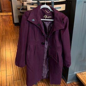 Guess Plum Peacoat